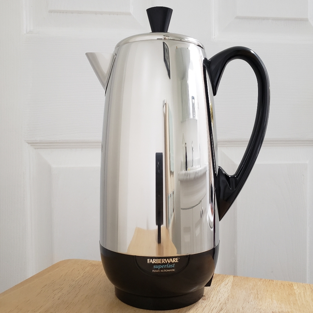 Farberware Superfast Stainless Steel 12 Cup Coffee Percolator